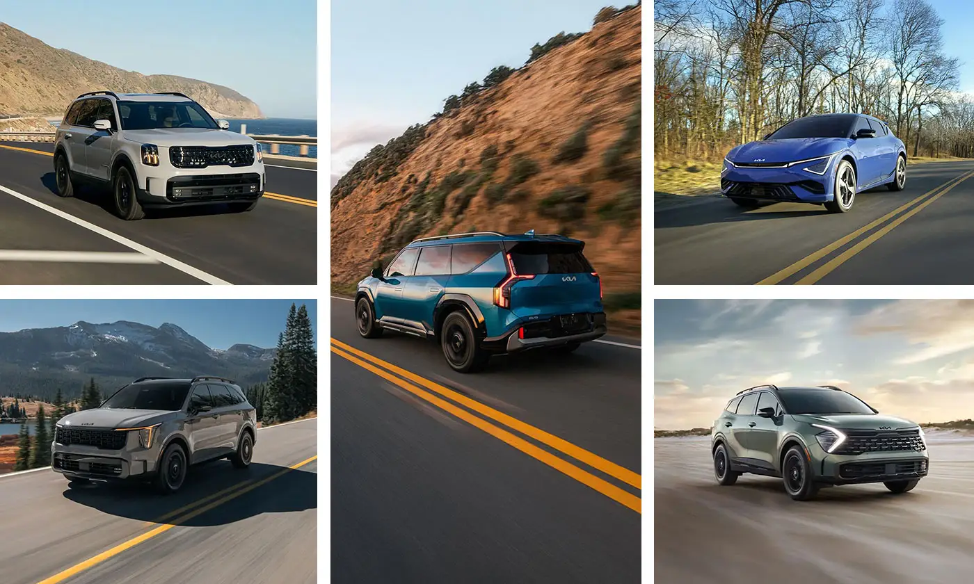 Kia Vehicle Lineup