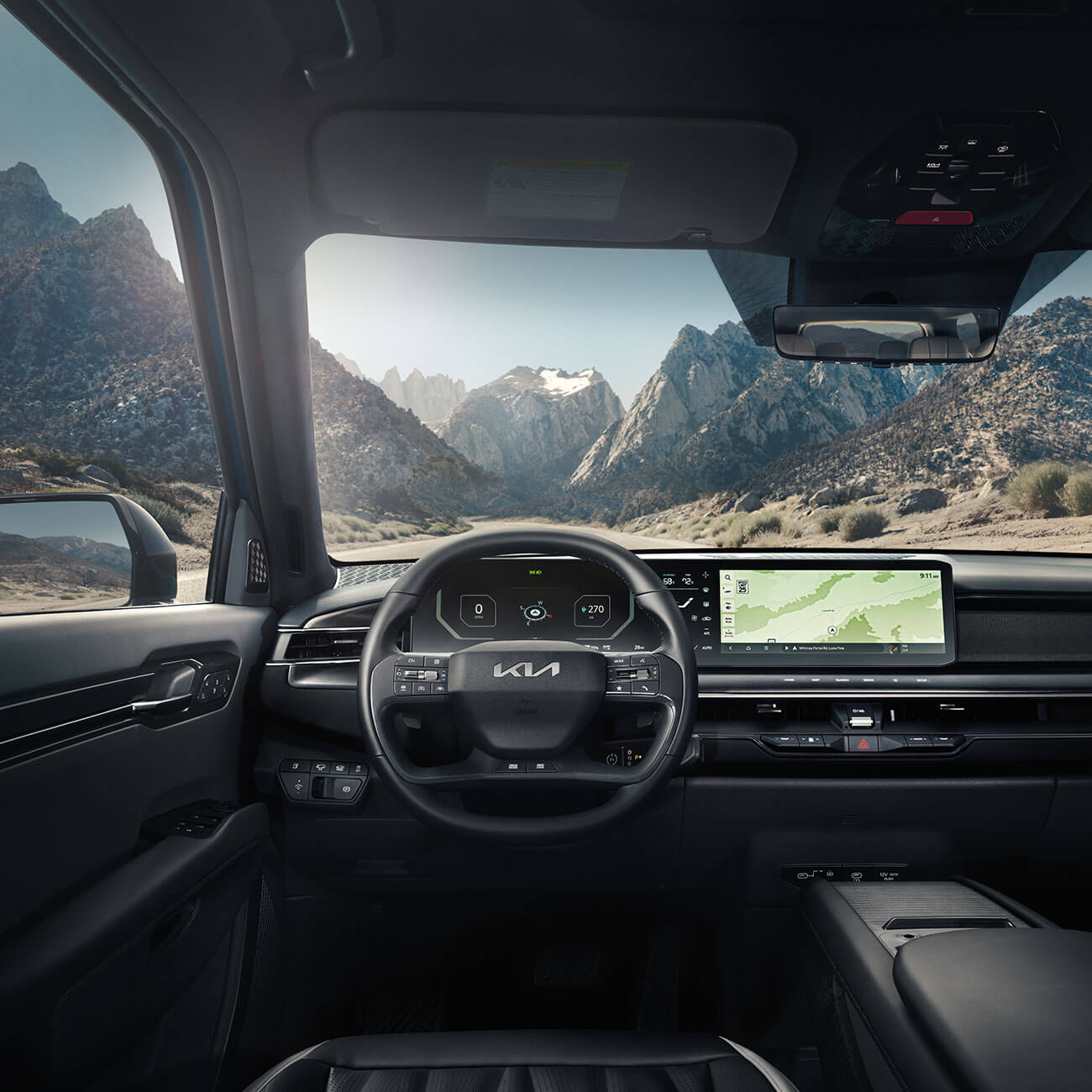 2026 Kia EV9 interior cabin