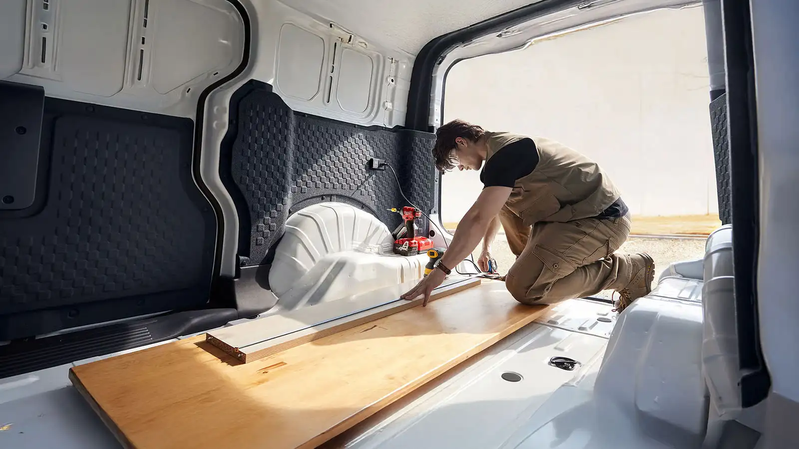 2026 Kia PV5 All-Electric Cargo Van interior cabin