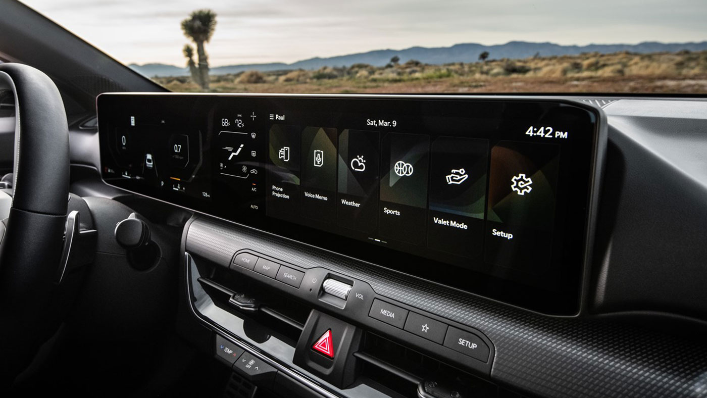 2026 Kia K4 dual 12.3" digital displays