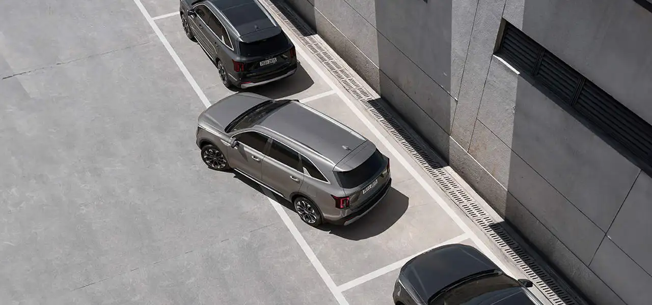 Sorento Parking Distance Warning Forward and Reverse safety feature.