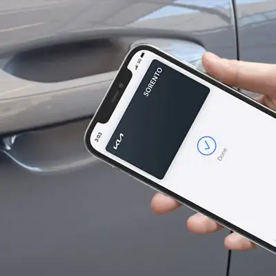 Sorento with Digital Key 2.0 to turn smartphone into a secure key.