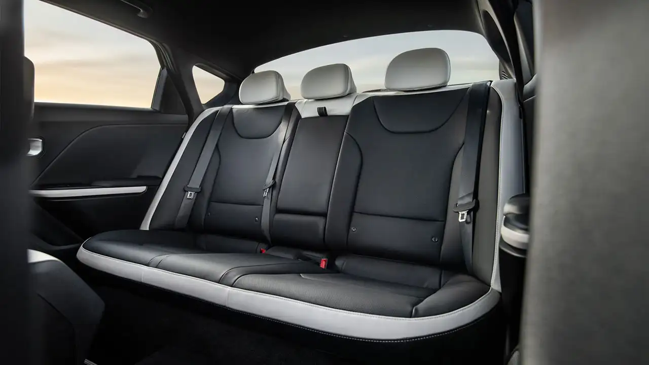 Spacious comfort throughout