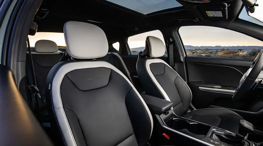 2025 Kia K4 sedan interior space with head, shoulder and leg room
